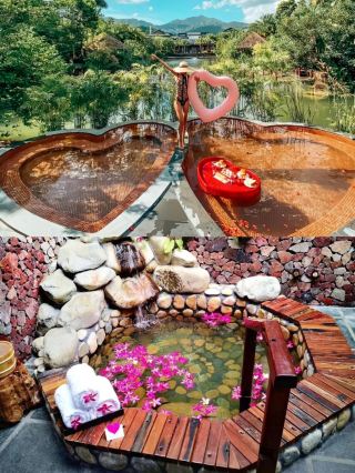 深汕小バリ・水底山温泉荘園｜山林に隠れた癒しの秘境