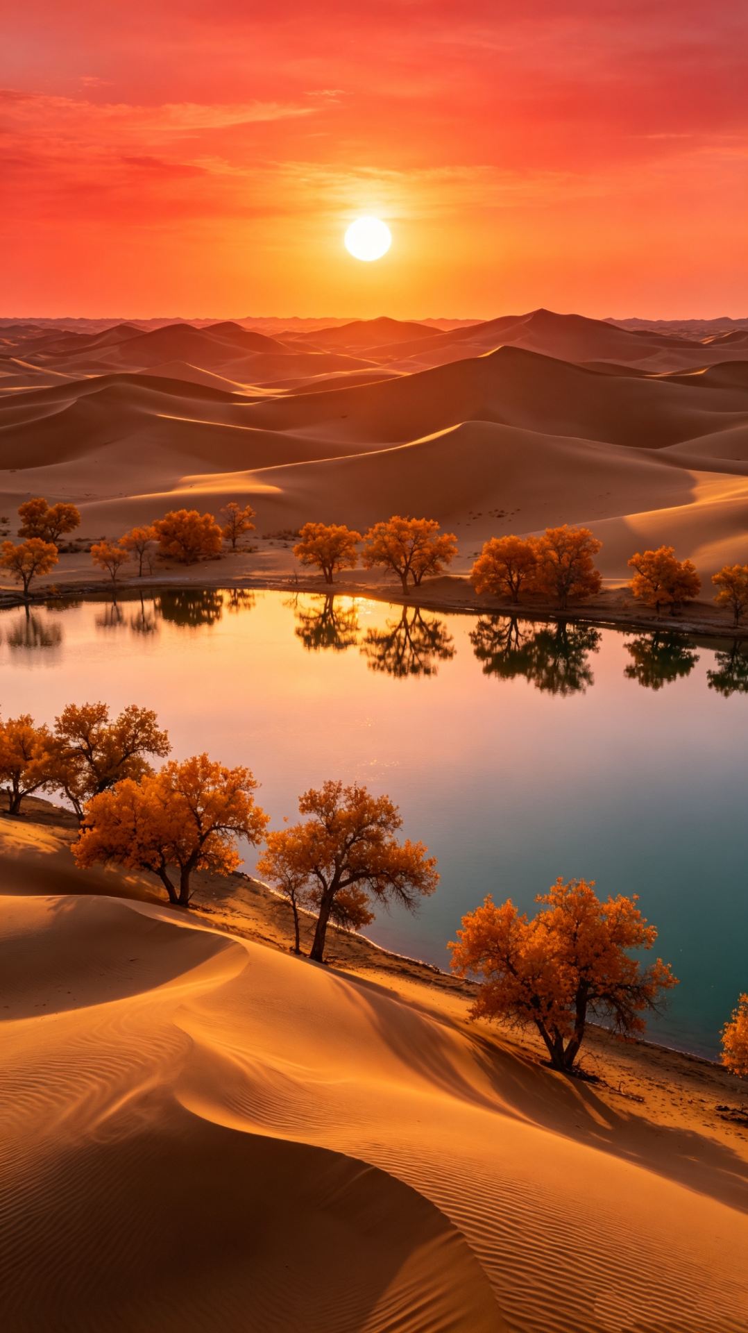 Explore Tengger Moon Lake, Encounter the Desert’s Secret Oasis
