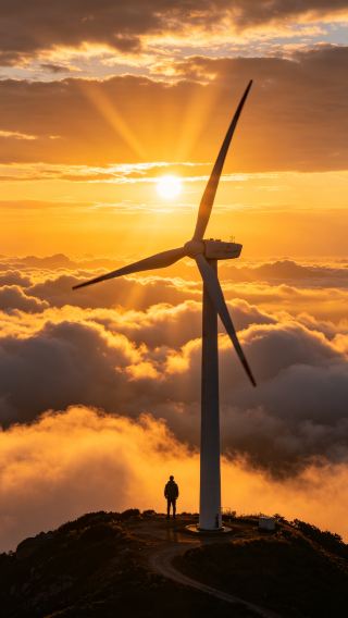 Qushan Island! A hidden windmill haven in the East China Sea, offering a healing escape.