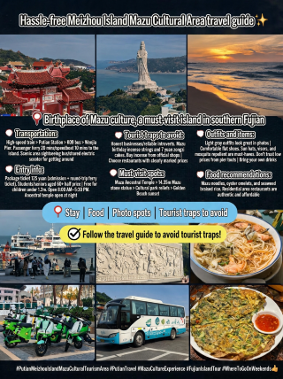 Meizhou Island Mazu cultural area: a complete guide