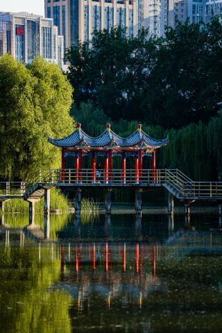 Visit Chang'an Park and experience the deep, serene beauty of Chinese aesthetics