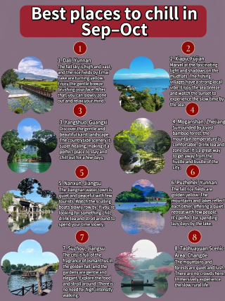 Say no to rushed travel! Copy this itinerary for a relaxed trip in September–October