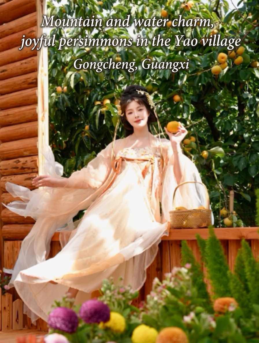 You have to experience the "Scenic Charm, Yao Village Persimmons" at least once—a fairytale autumn that will capture your heart at first sight