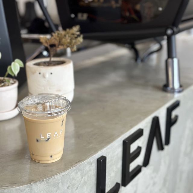 LEAF Coffee company คาเฟ่นี้กาแฟไม่ควรพลาด