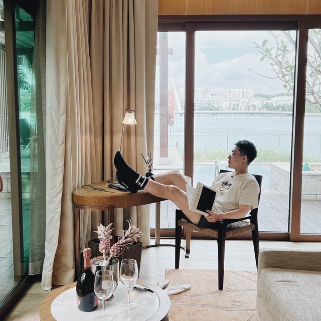 🇸🇬｜staycation at Sentosa beach villa