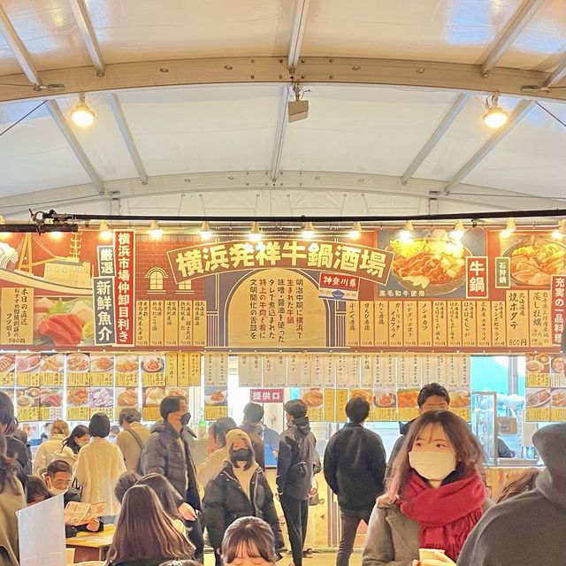 横浜赤レンガ倉庫の鍋小屋