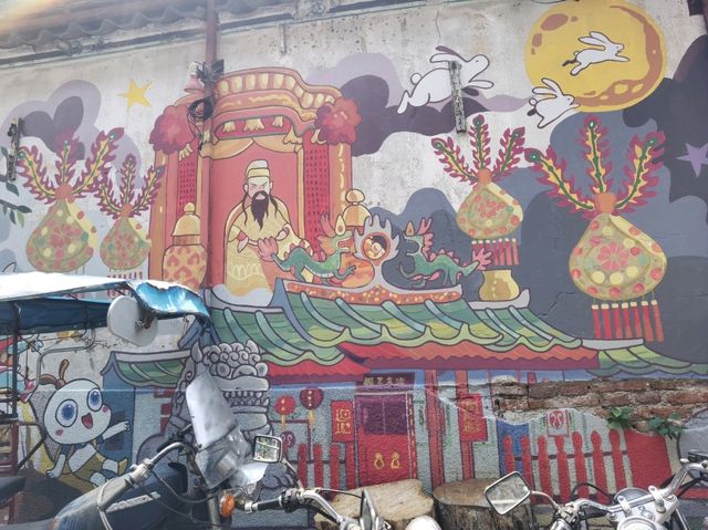 湄南河岸邊～Talad Noi 街頭壁畫區