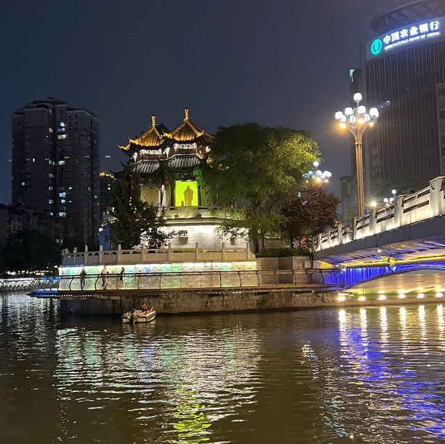 成都錦江夜遊