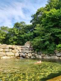 계곡이 있어서 물놀이 하기 좋은 청도 오토캠핑장🏕