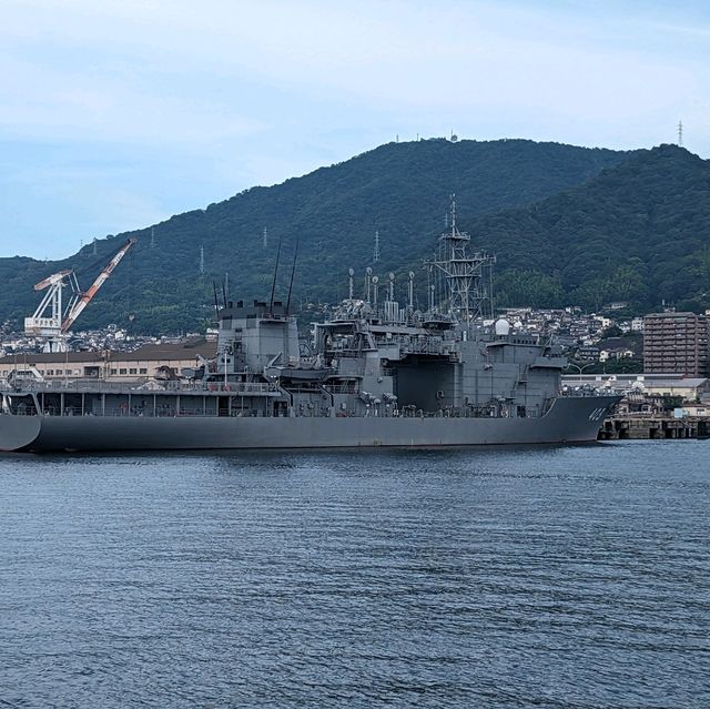 【海上自衛隊基地】潜水艦が見られる呉港