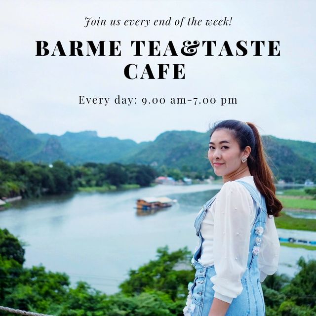𝑩𝑨𝑹𝑴𝑬 𝑻𝒆𝒂&𝑻𝒂𝒔𝒕𝒆 : พิกัดคาเฟ่เมืองกาญ 