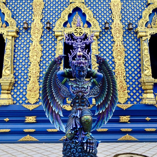 Gorgeous Blue Temple