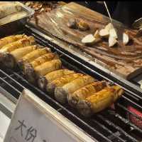 【台灣台中】翰記雞汁燒烤杏鮑菇🍄逢甲夜市必食🤤