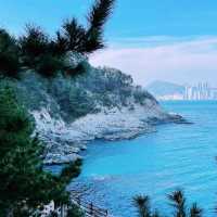 🌊 부산의 아름다운 해안선을 따라 이기대 수변공원에서.