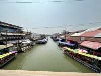 ตลาดน้ำอัมพวา เที่ยวใกล้กรุงเทพ