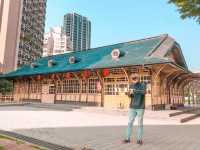 台北市區唯一古老車站，新北投車站