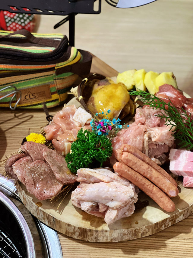 銅鑼灣露營主題日式燒肉