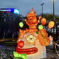 台北市政府前廣場公園的元宵燈會.非看不可