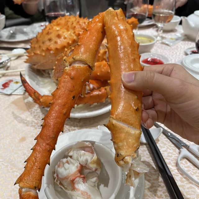 太子始創中心海港酒家高質素長腳蟹，每次請朋友去食都必叫