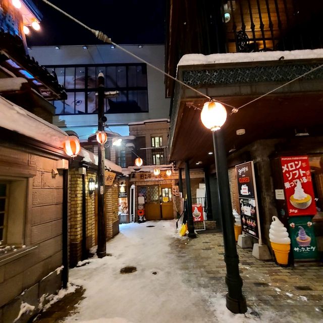 路地に入ったらコジャレたお店が立ち並ぶ【小樽出抜小路】✨