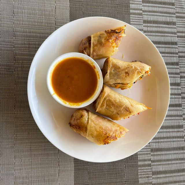 在烏布田野的稻田下午茶，The Tejas Warung