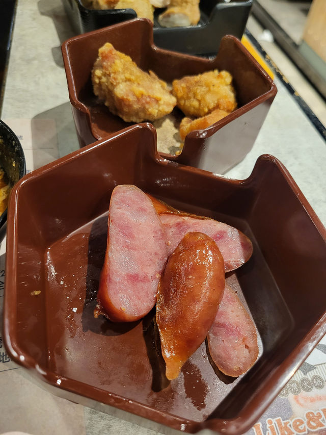台灣火鍋吃到飽, 真係好飽