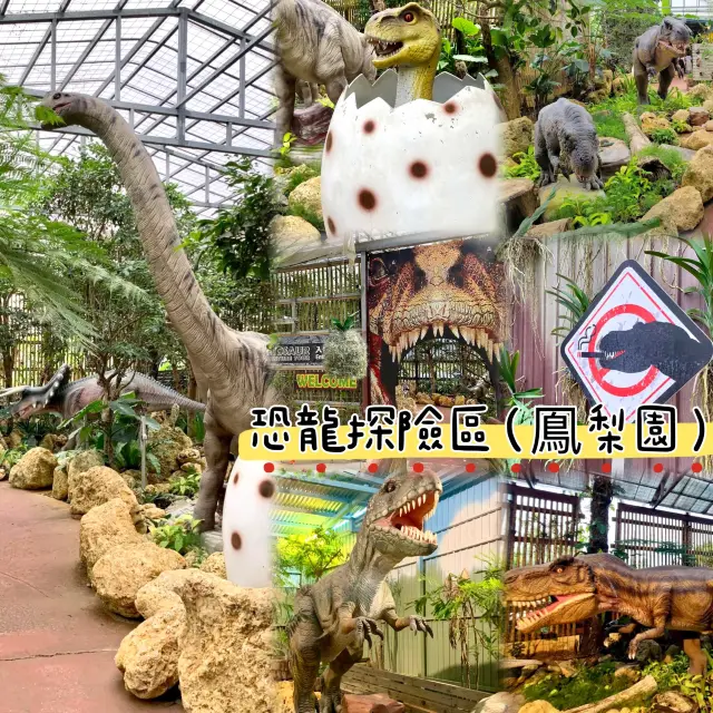 恐龍探險區（鳯梨園）-沖繩最新恐龍公園