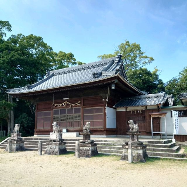 愛知旅行！新美南吉ゆかりの神社「岩滑八幡社」