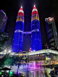 National Day celebrations at KLCC