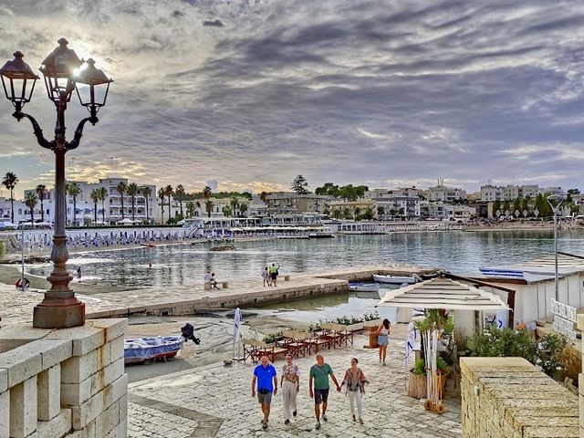 Sea and castles Beautiful Otranto 