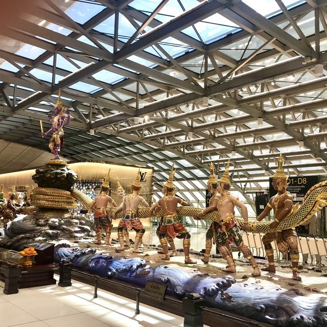 Beauties at Suvarnabhumi Airport, bangkok Thailand