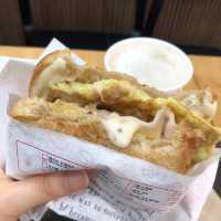 맛없을 수 없는 모짜렐라 고구마 토스트 