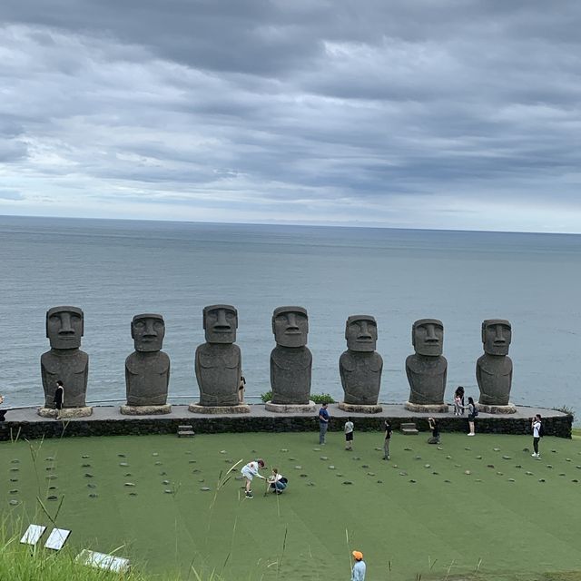 일본에서 만나는 모아이 석상🗿
