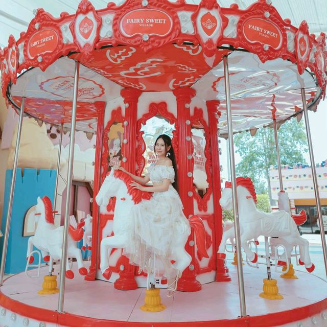 คาเฟ่ธีมหมู่บ้านขนมหวาน สวยดั่งเทพนิยาย
