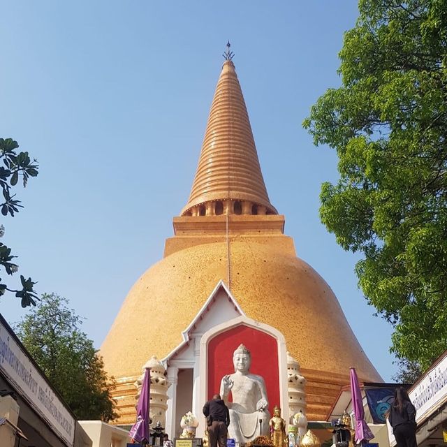 🙏🏻 พระปฐมเจดีย์ มหาธาตุหลวงของเมืองไทย 🙏🏻