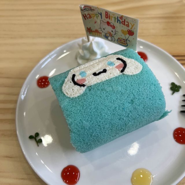 三麗鷗出現在苗栗蘋果村啦😍