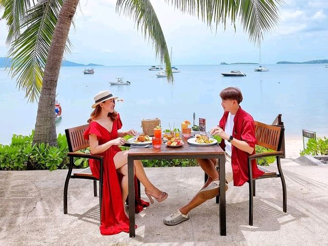 ❤️🌊 𝙞𝙗𝙞𝙨 𝙎𝙖𝙢𝙪𝙞 𝘽𝙤𝙥𝙝𝙪𝙩 วิวสุดปังบนเกาะสมุย
