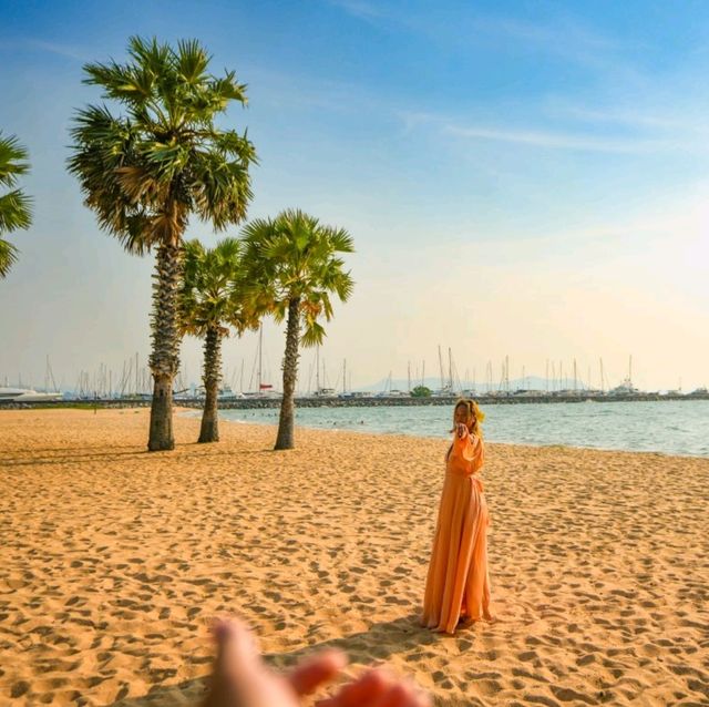 ลากแฟนไปนอนพัทยาหาดสวยปิกนิคดูพระอาทิตย์​ตก🌅🧡