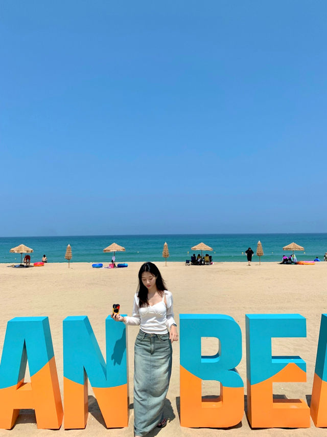 양양에서 제일 청량한 바다🌊 낙산해수욕장🏖️💙
