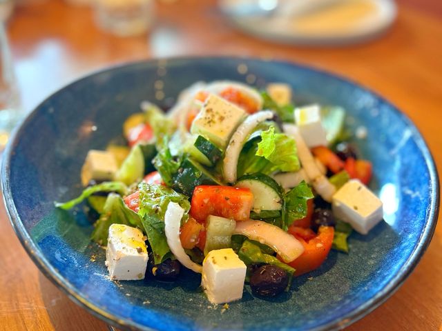 A visit to Greek in Bangkok 💙🤍💙🤍