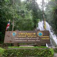 น้ำตกปุญญบาล กระบุรี