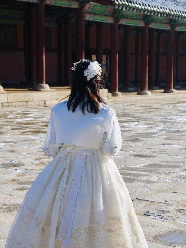 Hanbok experience in Seoul 🇰🇷