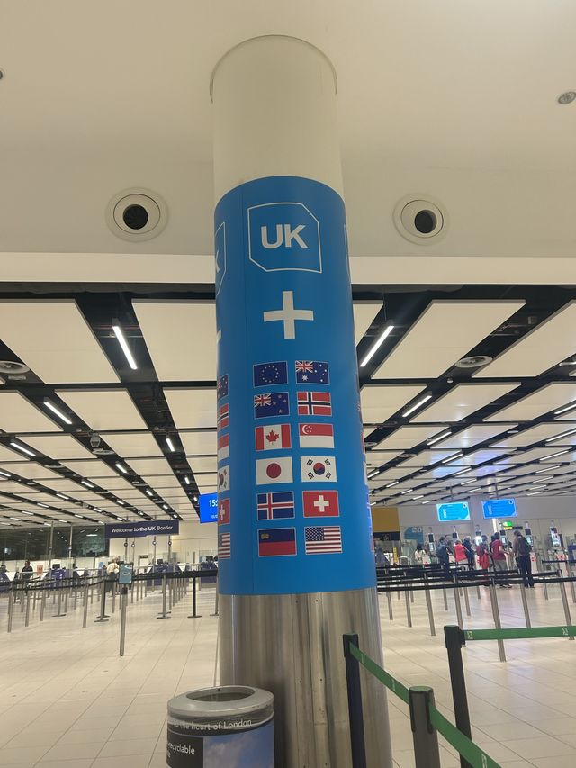 【🇩🇰▶︎🇬🇧】コペンハーゲン空港からロンドンへ