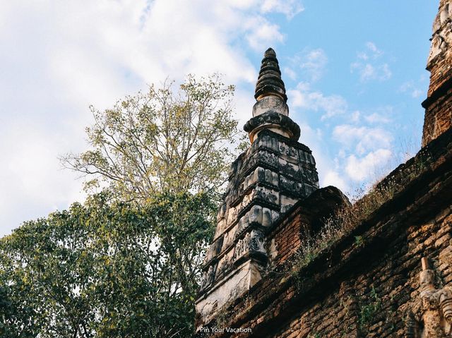 พระธาตุประจำปีมะเส็ง วัดเจ็ดยอด เชียงใหม่