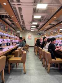 Favorite conveyor belt sushi!