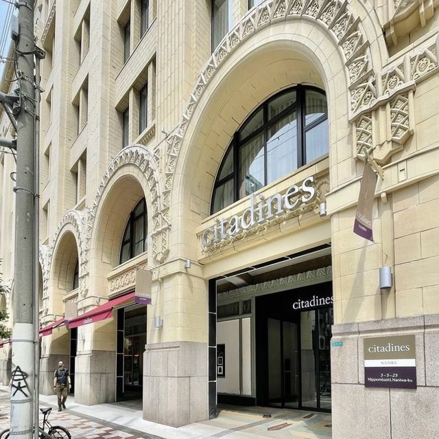 大阪難波馨樂庭酒店：五分鐘到難波站，便利商店方便