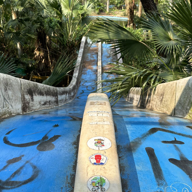Absolutely mystical abandoned water park 🐉 