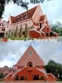 🇻🇳 The elegant Pink Church in Dalat