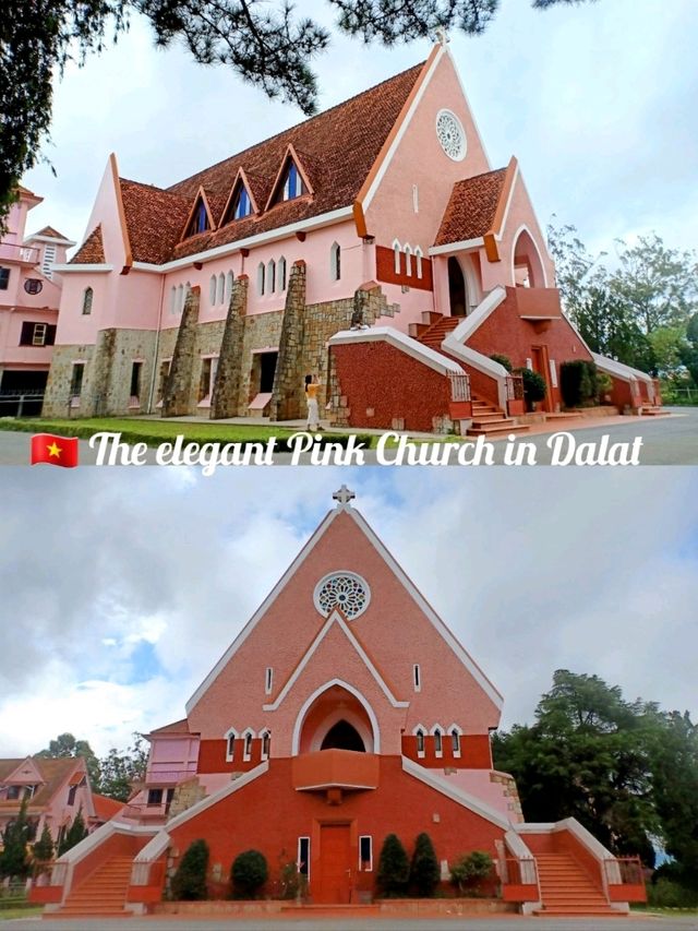 🇻🇳 The elegant Pink Church in Dalat