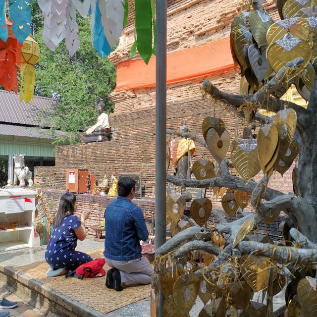 The Buddhist Temple in Chiang Mai